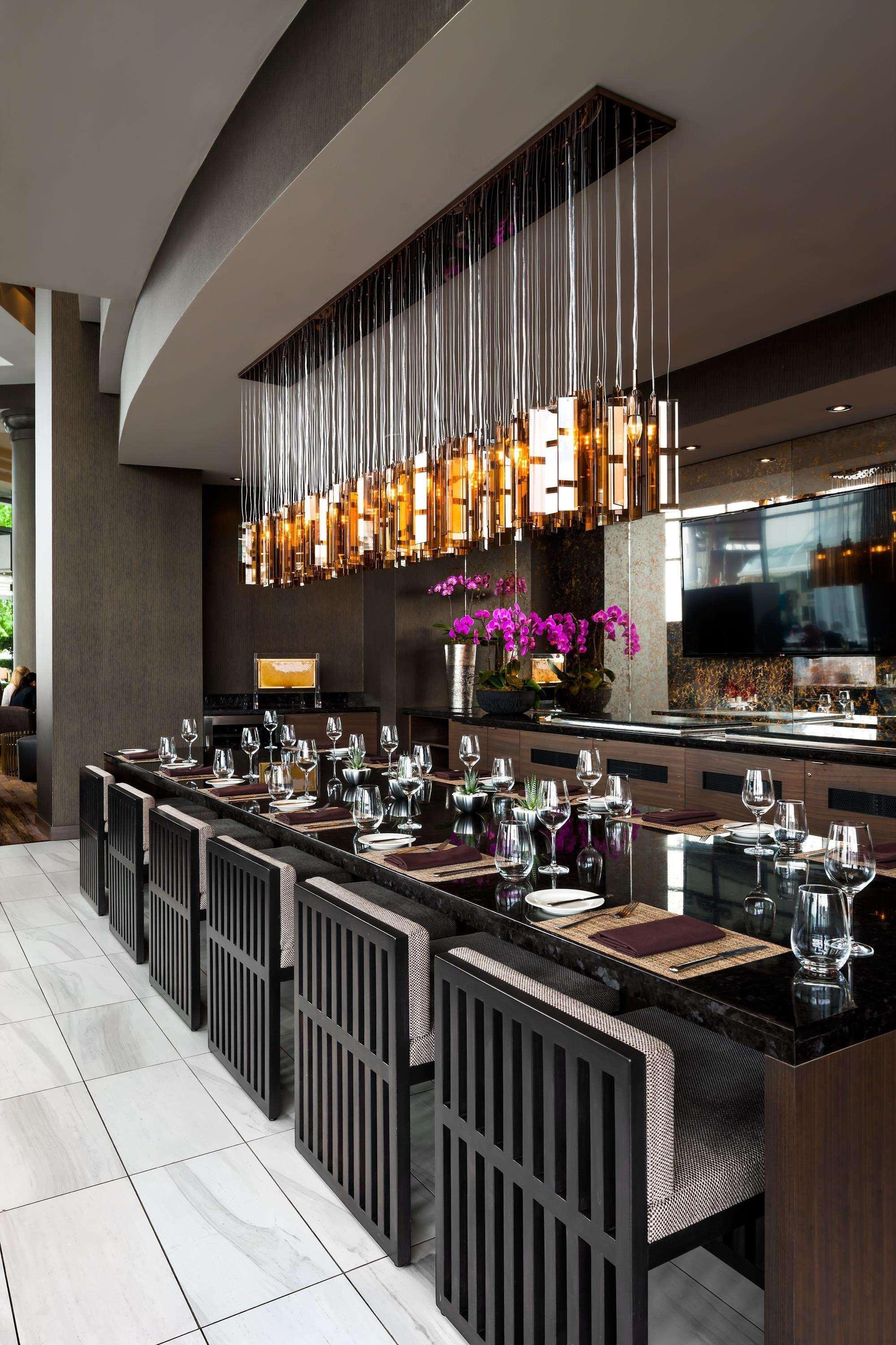 Fairmont Waterfront Hotel Vancouver Exterior foto The interior of the restaurant